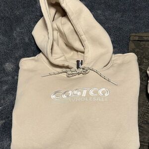Costco Wholesale Cream Hoodie